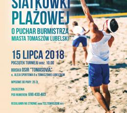 Turniej Siatkówki Plażowej o Puchar...